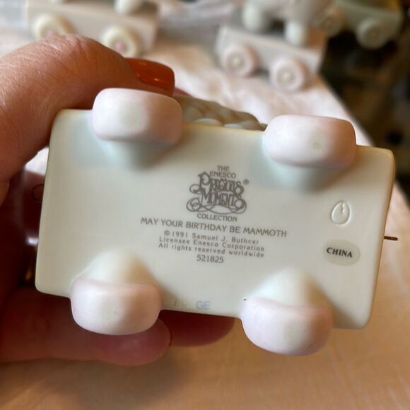 Vintage 1991 Precious Moments Birthday Train 10th Birthday Whale. - Picture 7 of 7